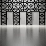 Options - Seven White Closed Doors